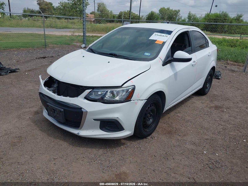 2017 Chevrolet Sonic, Right Side, IAAI, VIN 1G1JB5SH3H4142726 — photo 2
