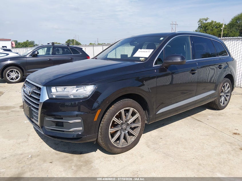 Vin: wa1vaaf73hd011540, lot: 46105256, audi q7 3.0t premium 20172