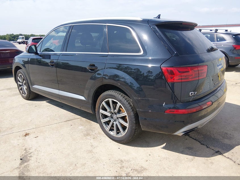 Vin: wa1vaaf73hd011540, lot: 46105256, audi q7 3.0t premium 20173