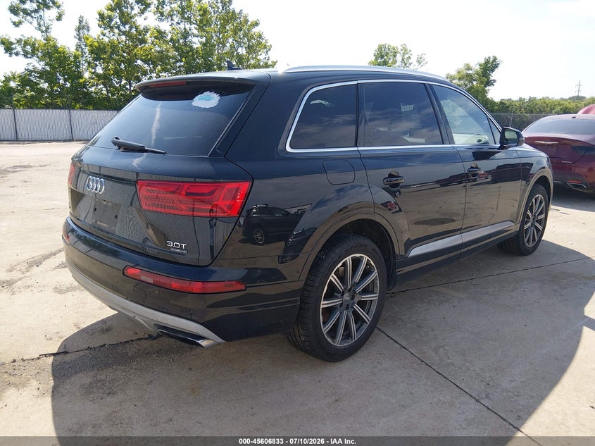 Vin: wa1vaaf73hd011540, lot: 46105256, audi q7 3.0t premium 20174