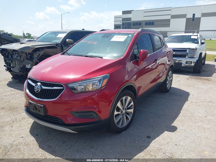 Vin: kl4cjasb4kb845689, lot: 46105261, buick encore fwd preferred 20192
