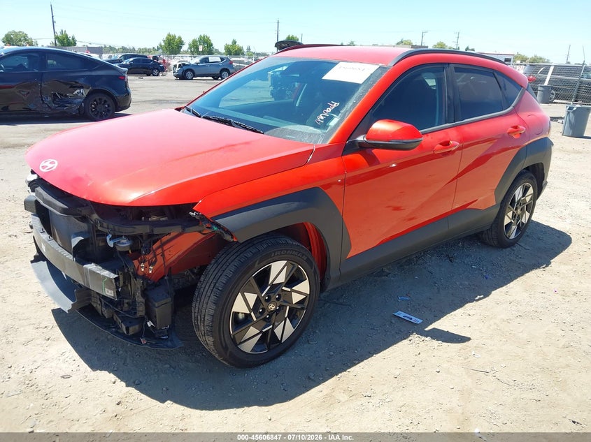 2024 Hyundai Kona Sel, Left Front, IAAI, VIN KM8HB3AB1RU184669 — photo 2