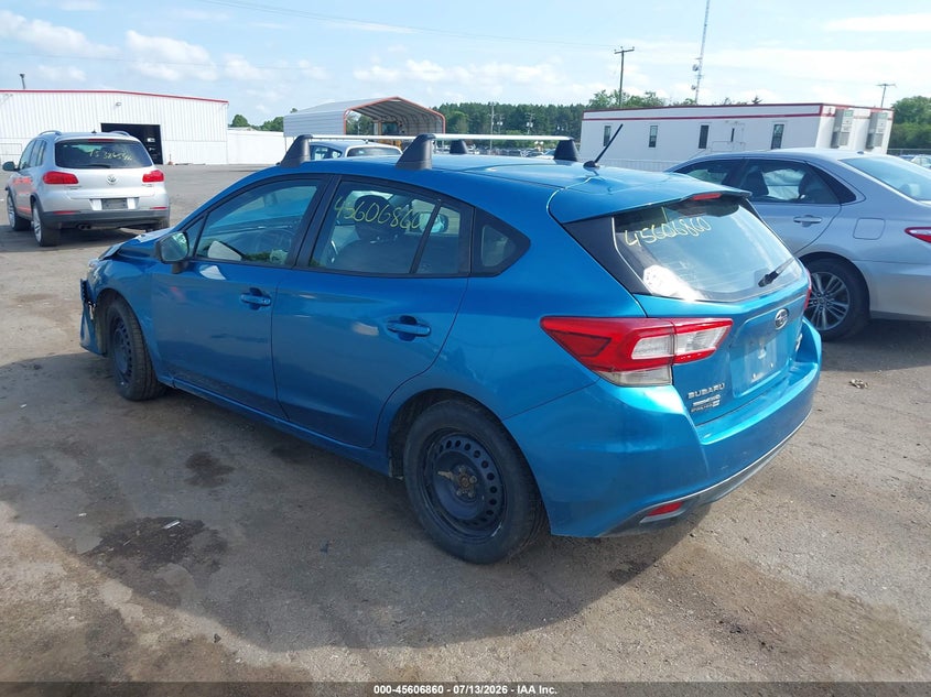 Vin: 4s3gtaa61h3725325, lot: 46105283, subaru impreza 2.0i 20173