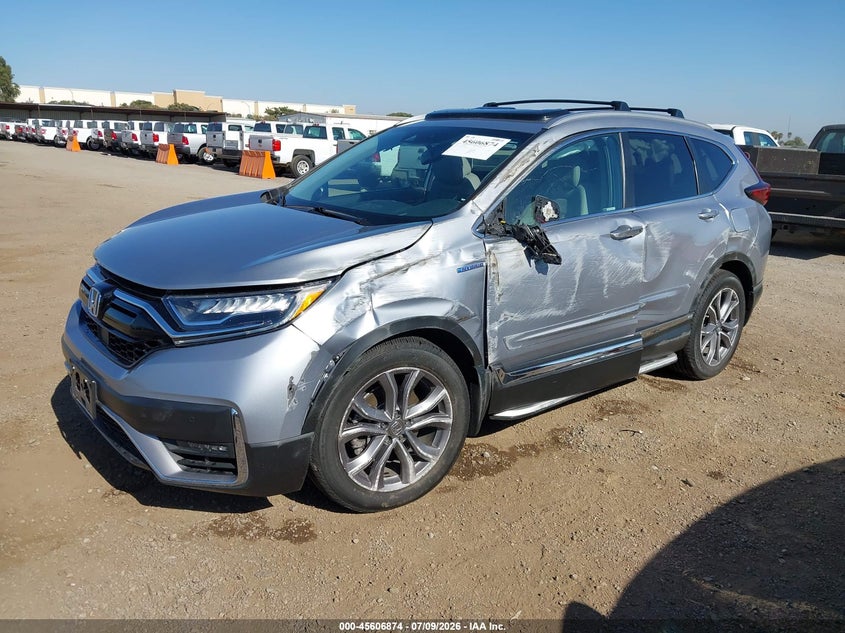 2021 Honda Cr-V Hybrid Touring 7FART6H92ME002428 photo 1