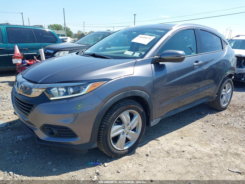 2020 Honda Hr-V Awd Ex-L, Левый зад, IAAI, VIN 3CZRU6H76LM729972 — фото 2