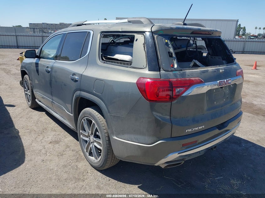 Vin: 1gkknxls0hz222341, lot: 46105319, gmc acadia denali 20173