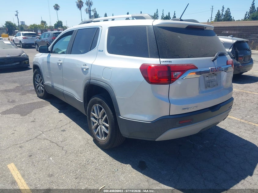 Vin: 1gkknlla7hz249455, lot: 46105326, gmc acadia sle-2 20173