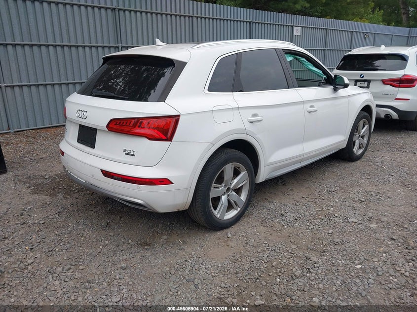 Vin: wa1bnafy9j2240838, lot: 46105327, audi q5 2.0t premium/2.0t tech premium 20184
