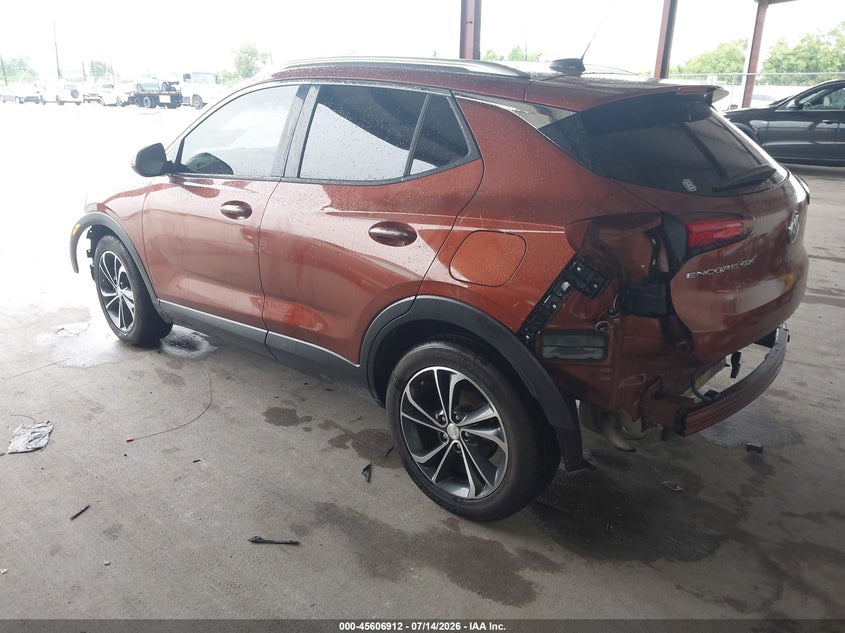 Vin: kl4mmfsl0lb103826, lot: 46105335, buick encore gx fwd essence 20203