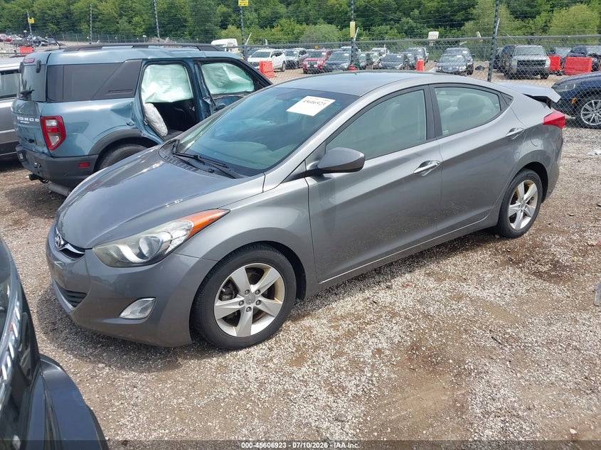 Vin: 5npdh4ae0dh348868, lot: 46105346, hyundai elantra gls 20132