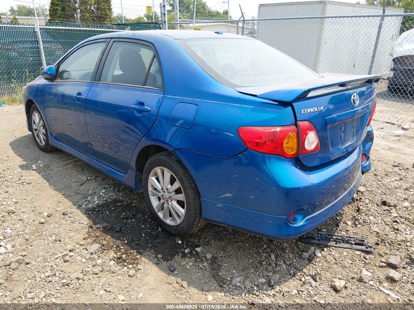 2010 TOYOTA COROLLA auction photo 3