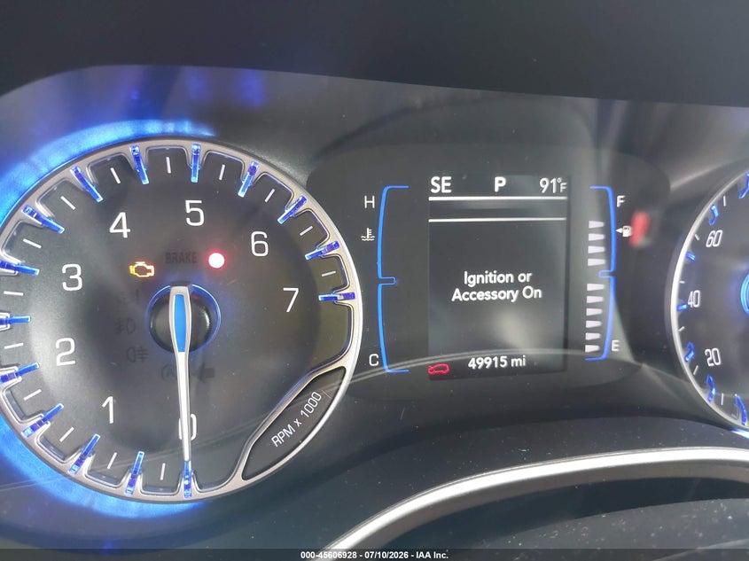 2022 CHRYSLER VOYAGER auction photo 7