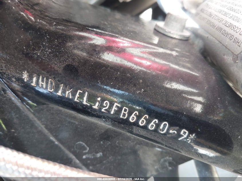 2015 Harley-Davidson Flhtk Ultra Limited VIN: 1HD1KEL12FB666059 Lot: 45606985