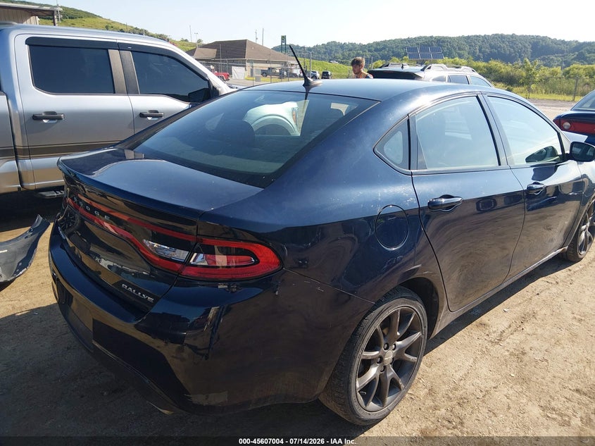 Vin: 1c3cdfbb0fd302381, lot: 46105427, dodge dart sxt 20154