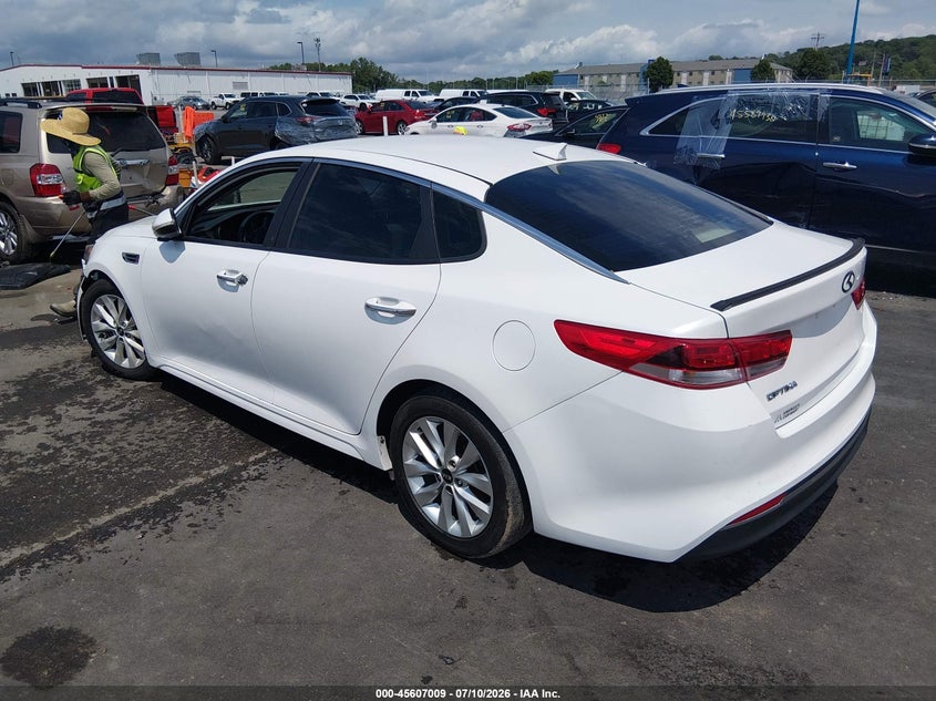 Vin: 5xxgt4l35gg004475, lot: 46105432, kia optima lx 20163