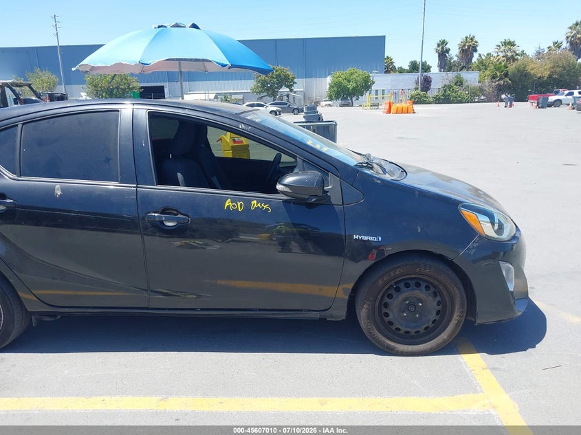 2016 Toyota Prius C Two VIN: JTDKDTB33G1123303 Lot: 45607010