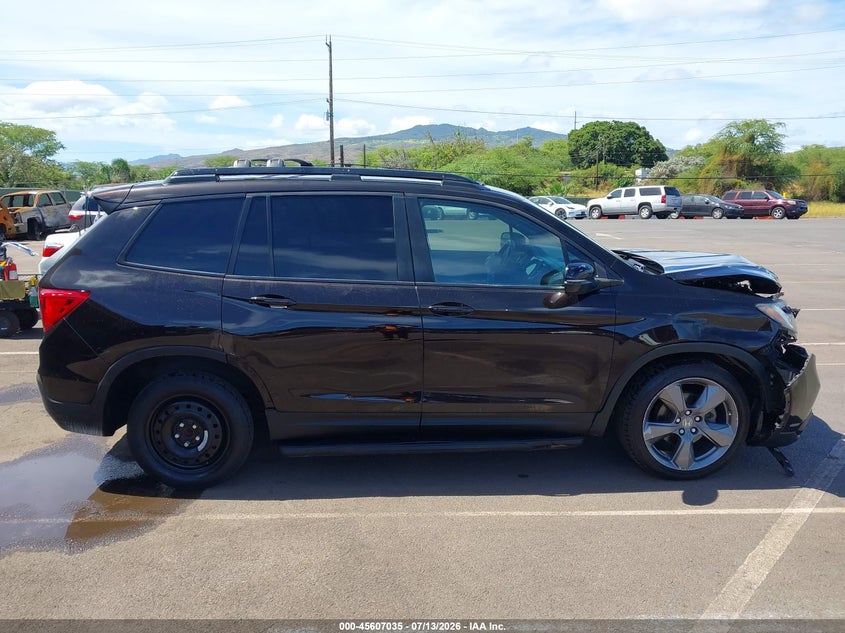2019 Honda Passport Touring VIN: 5FNYF7H92KB000809 Lot: 45607035