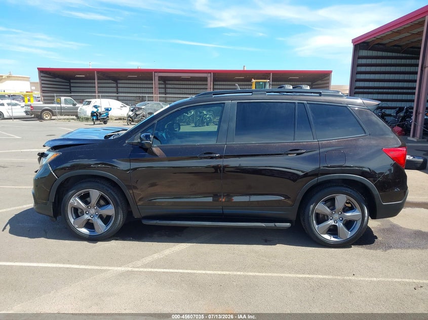 2019 Honda Passport Touring VIN: 5FNYF7H92KB000809 Lot: 45607035