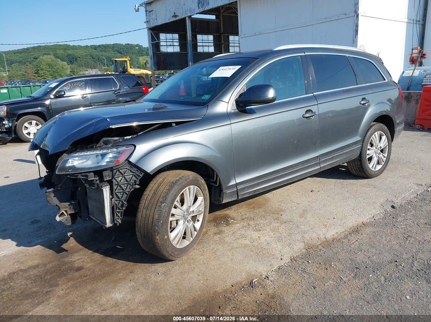 Vin: wa1lmafe6cd008203, lot: 46105462, audi q7 3.0 tdi premium 20122