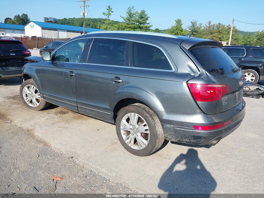 Vin: wa1lmafe6cd008203, lot: 46105462, audi q7 3.0 tdi premium 20123