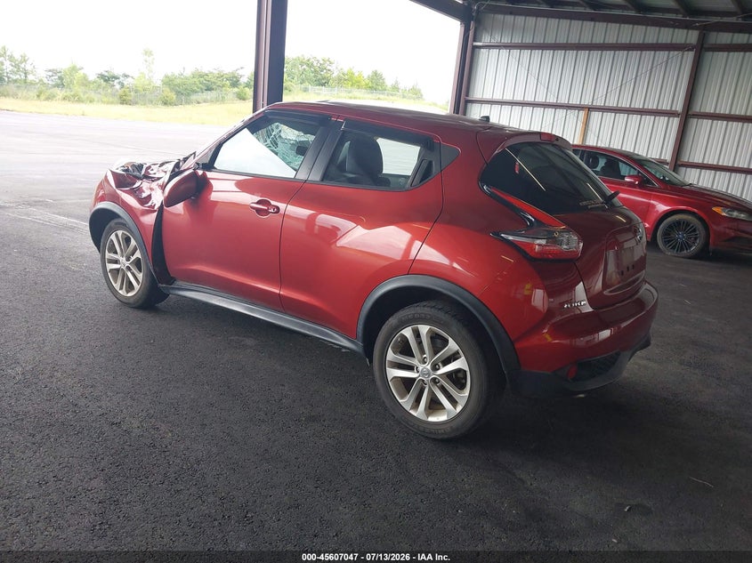 Vin: jn8af5mr6ht701942, lot: 46105470, nissan juke s 20173