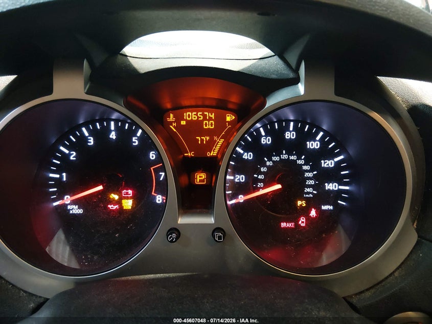 2013 Nissan Juke Sl VIN: JN8AF5MV6DT209287 Lot: 45607048