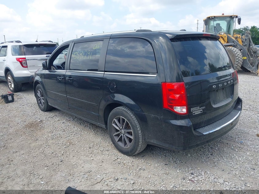 Vin: 2c4rdgcg5hr773271, lot: 46105496, dodge grand caravan sxt 20173