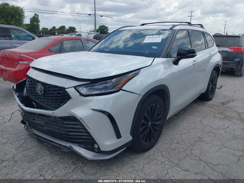 Vin: 5tdkdrbh4ps021008, lot: 46105502, toyota highlander xse 20232