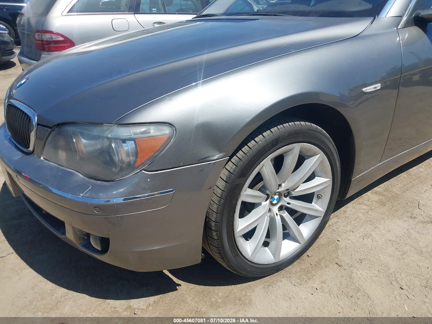 2007 BMW 750Li VIN: WBAHN83517DT76118 Lot: 45607081