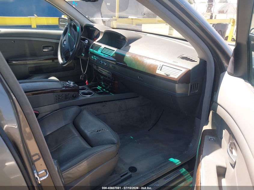 2007 BMW 750LI auction photo 5