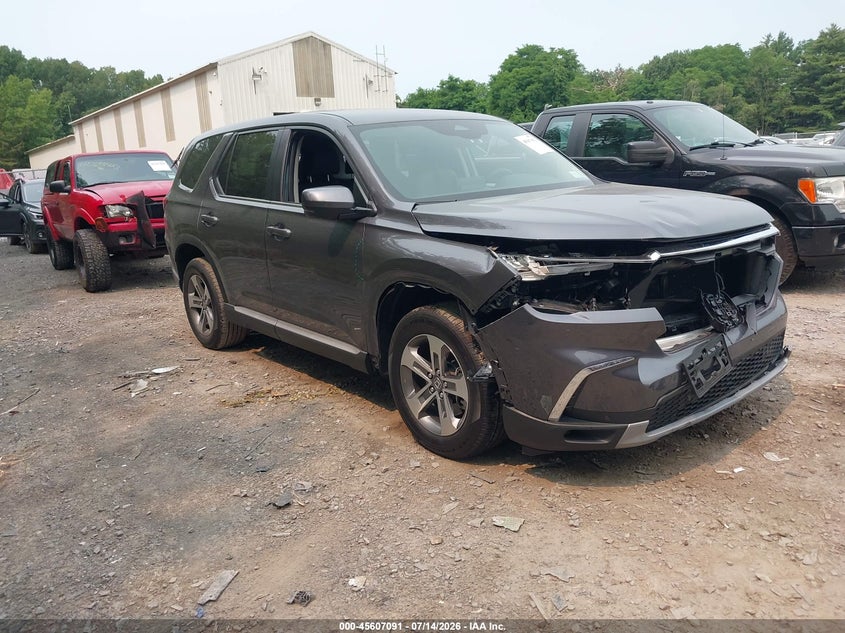 Vin: 5fnyg1h51rb033088, lot: 46105513, honda pilot ex-l 7 passenger 2024 img_1