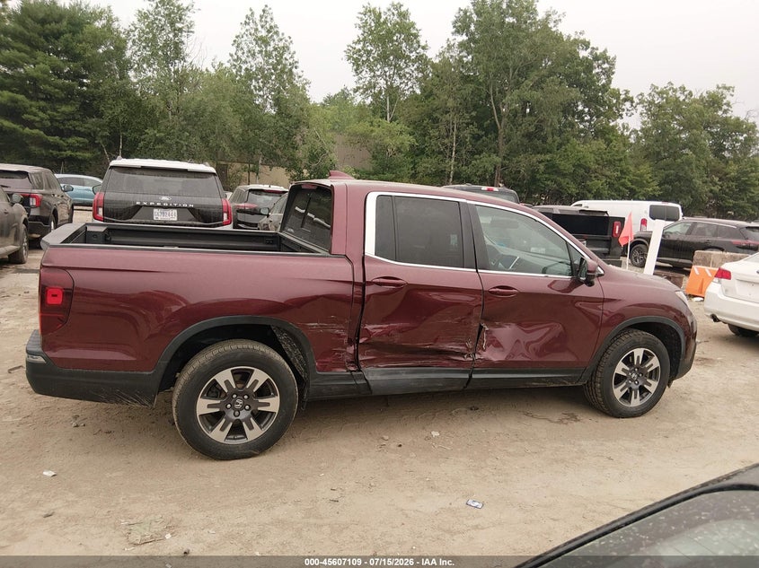 2019 Honda Ridgeline Rtl-T VIN: 5FPYK3F61KB019727 Lot: 45607109