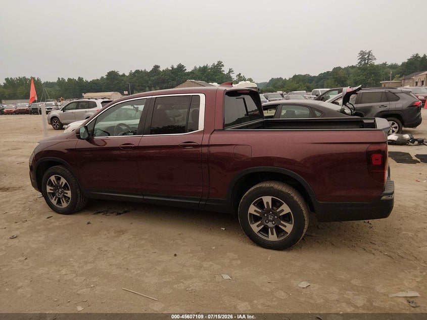 2019 Honda Ridgeline Rtl-T VIN: 5FPYK3F61KB019727 Lot: 45607109