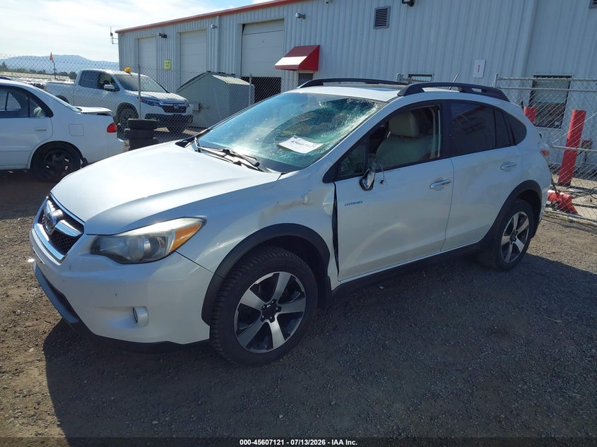 Vin: jf2gpbkc9eh289242, lot: 46105544, subaru xv crosstrek hybrid 2.0i touring 20142