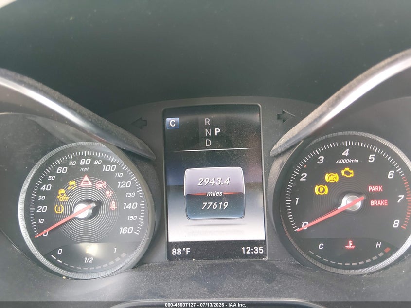 2019 Mercedes-Benz Glc 300 4Matic VIN: WDC0G4KB8KF570923 Lot: 45607127
