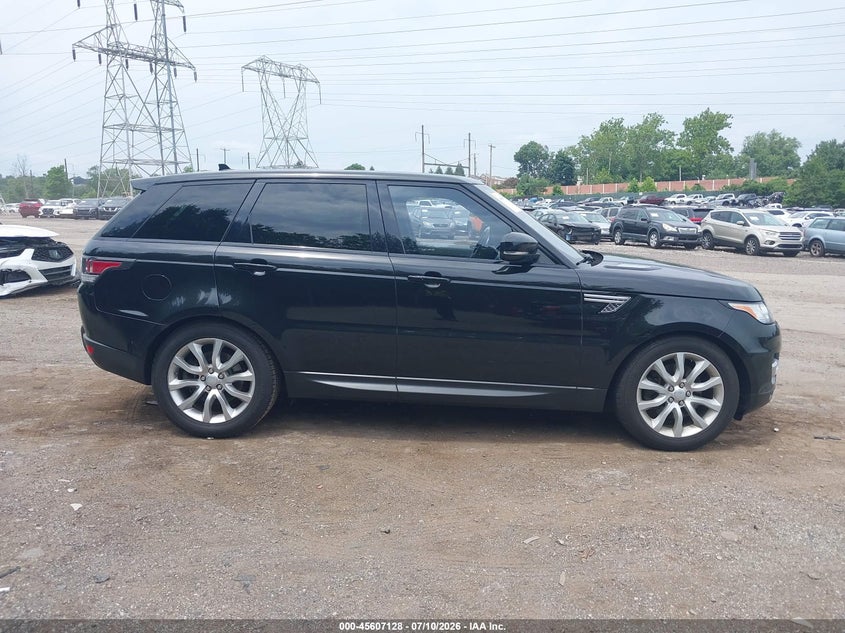 2016 Land Rover Range Rover Sport 3.0L V6 Supercharged Hse VIN: SALWR2PF9GA592761 Lot: 45607128
