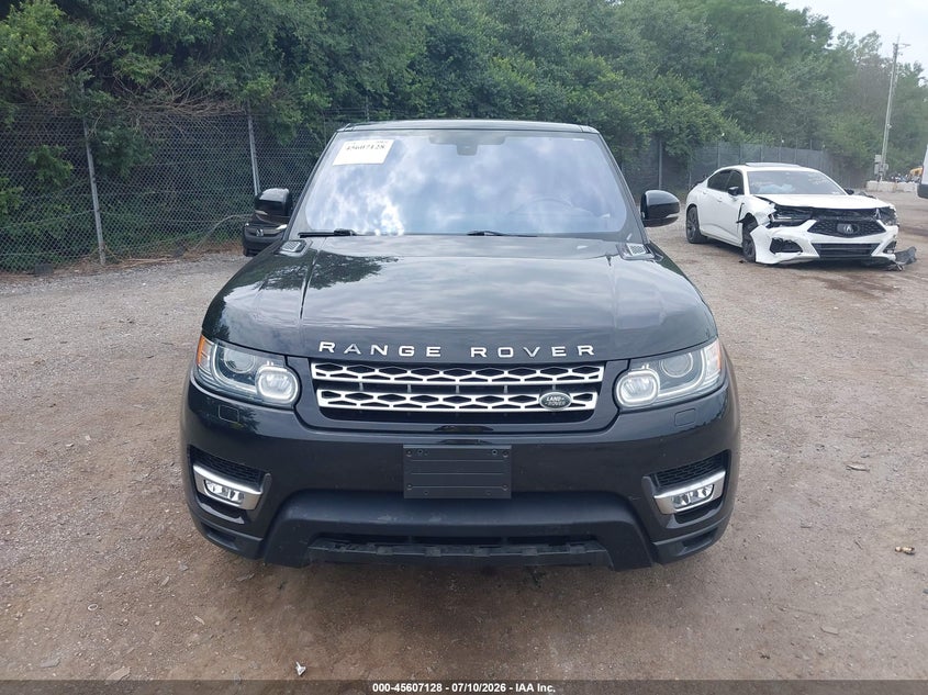 2016 Land Rover Range Rover Sport 3.0L V6 Supercharged Hse VIN: SALWR2PF9GA592761 Lot: 45607128