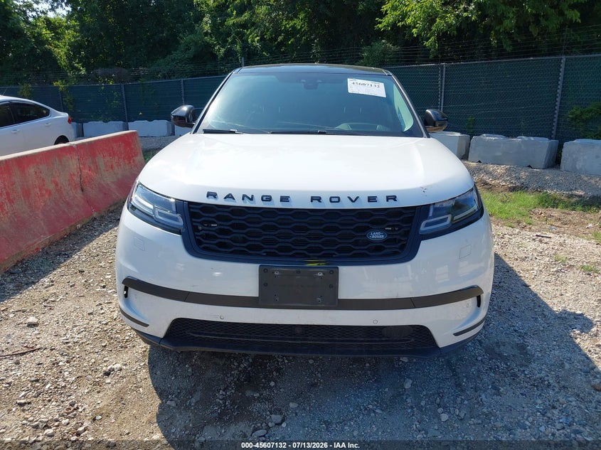 2020 Land Rover Range Rover Velar P250 S VIN: SALYB2EXXLA250805 Lot: 45607132