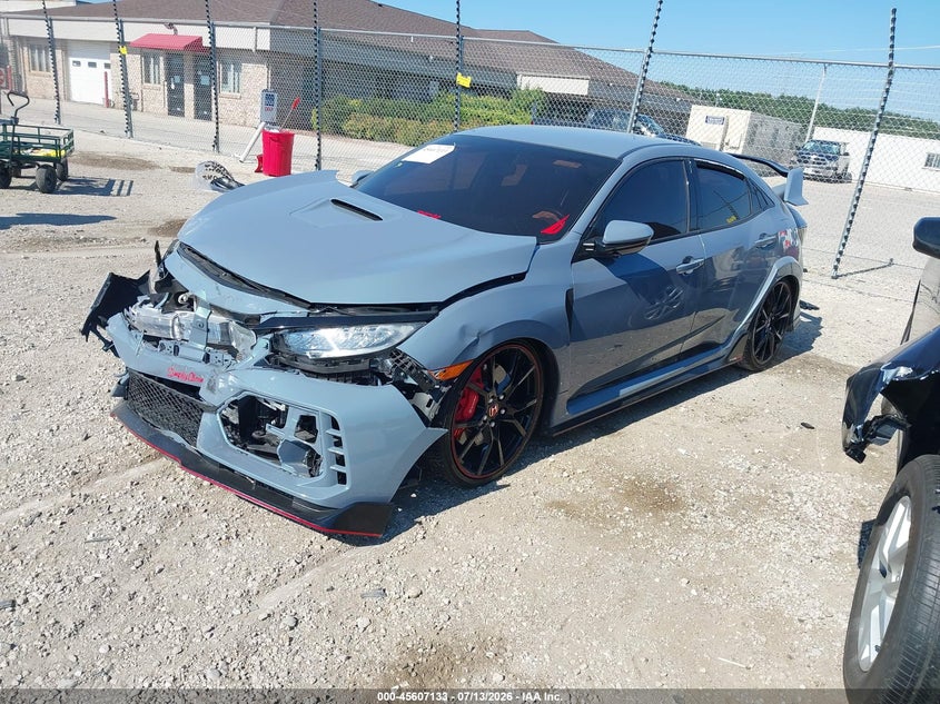 Vin: shhfk8g73ku206681, lot: 46105557, honda civic type r touring 20192