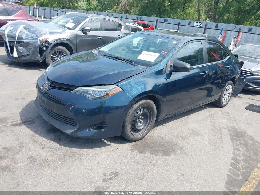 2018 Toyota Corolla, Удар сзади, IAAI, VIN 2T1BURHE2JC978511 — фото 2