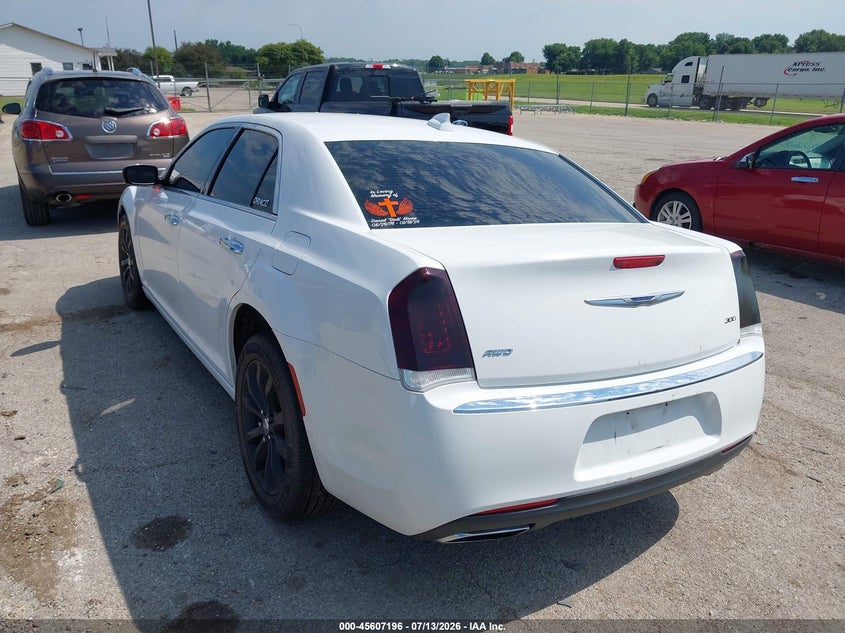 Vin: 2c3ccakg5jh160185, lot: 46105619, chrysler 300 limited awd 20183