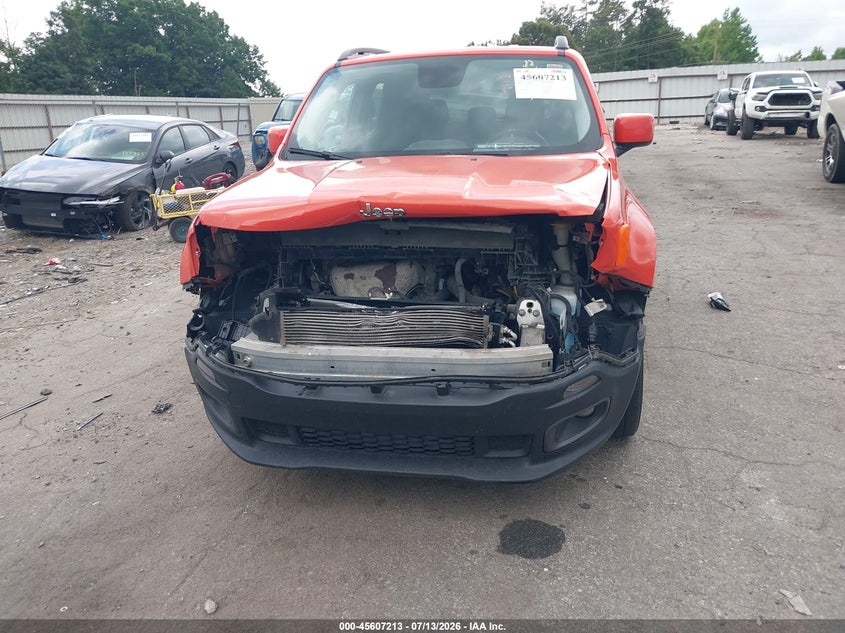 JEEP RENEGADE 2017 VIN ZACCJBBB0HPF22556
