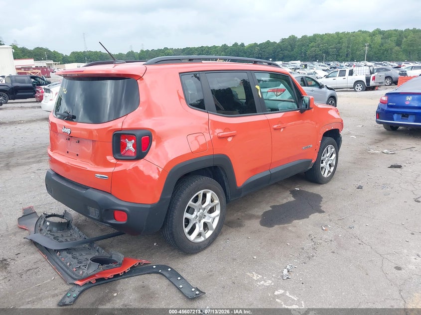 2017 JEEP RENEGADE auction photo 4