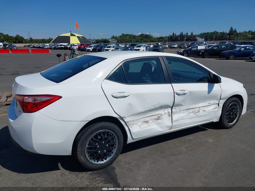 2018 Toyota Corolla Le VIN: 5YFBURHE0JP802248 Lot: 45607252