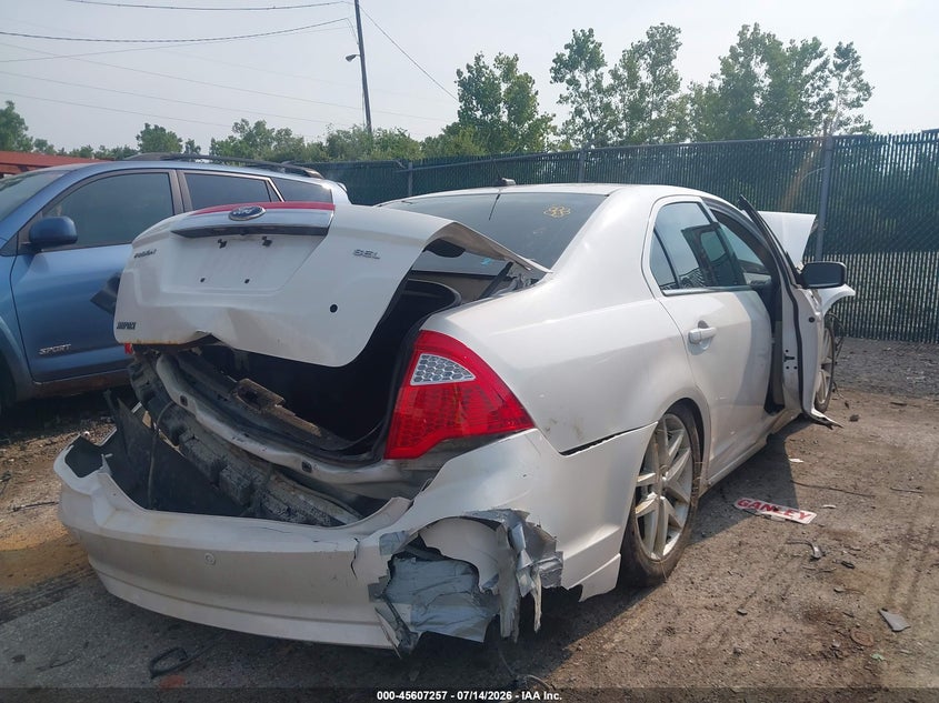 2012 FORD FUSION auction photo 4