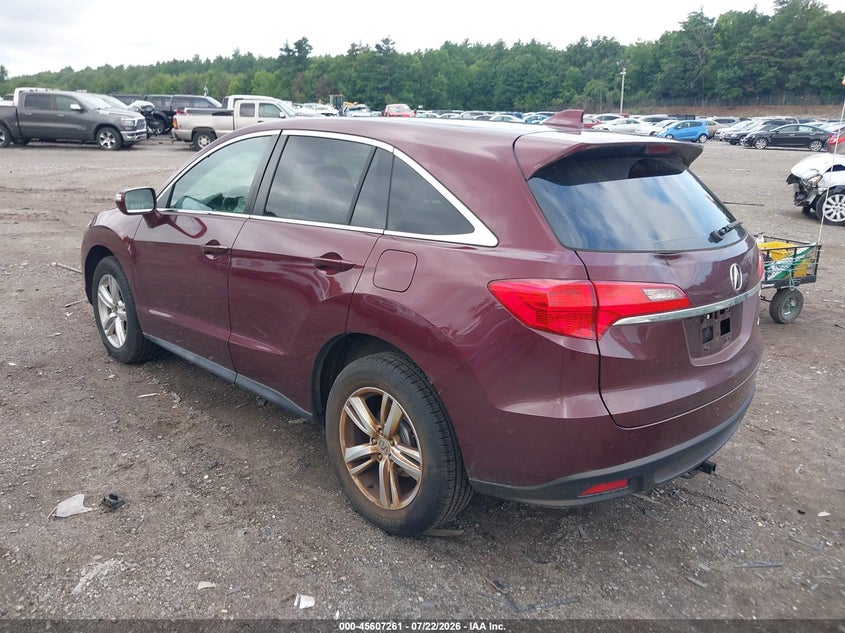 2014 ACURA RDX auction photo 3