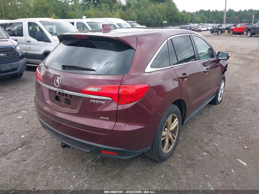 2014 ACURA RDX auction photo 4