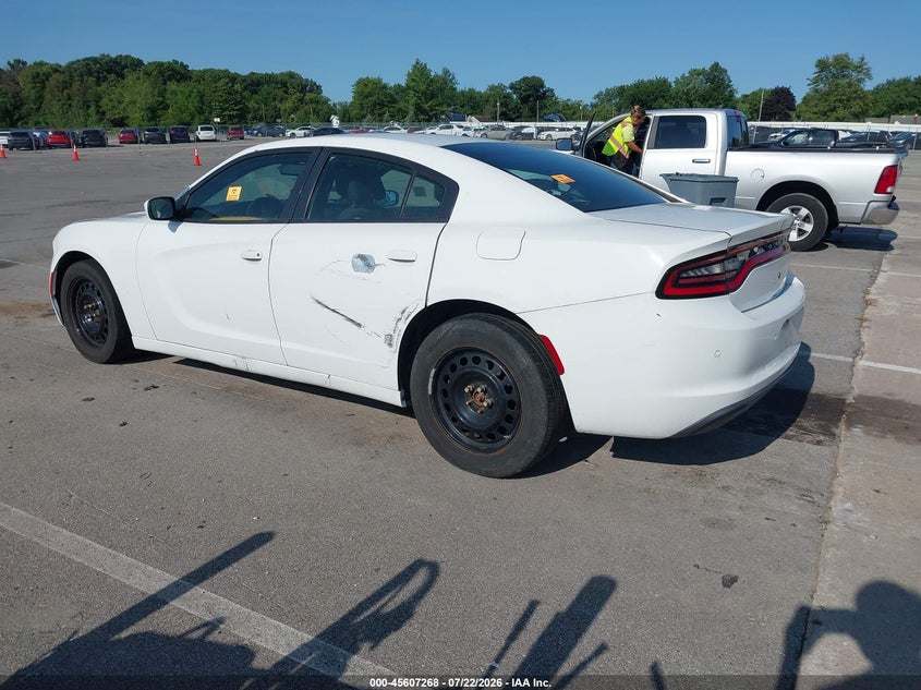 Vin: 2c3cdxkt7gh192240, lot: 46105691, dodge charger police 20163