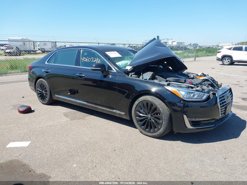 2017 Genesis G90 5.0 Ultimate VIN: KMHG54JHXHU027640 Lot: 45607286