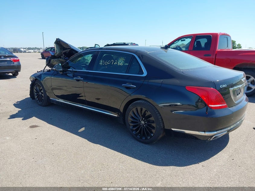 2017 Genesis G90 5.0 Ultimate VIN: KMHG54JHXHU027640 Lot: 45607286